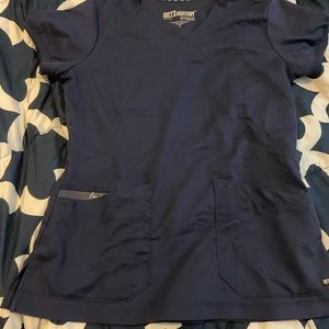 Greys anatomy sz small “love” scrubs jogger pants set